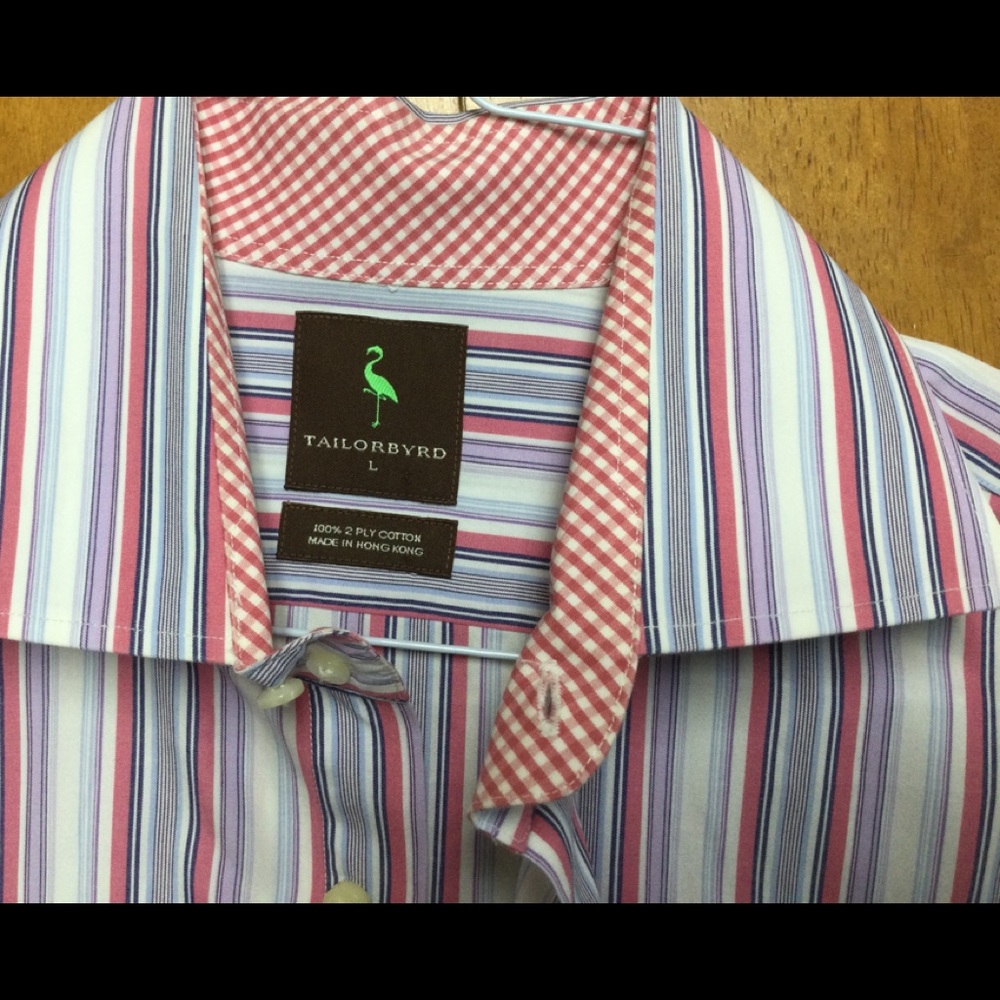 Tailorbyrd button up men’s sport shirt